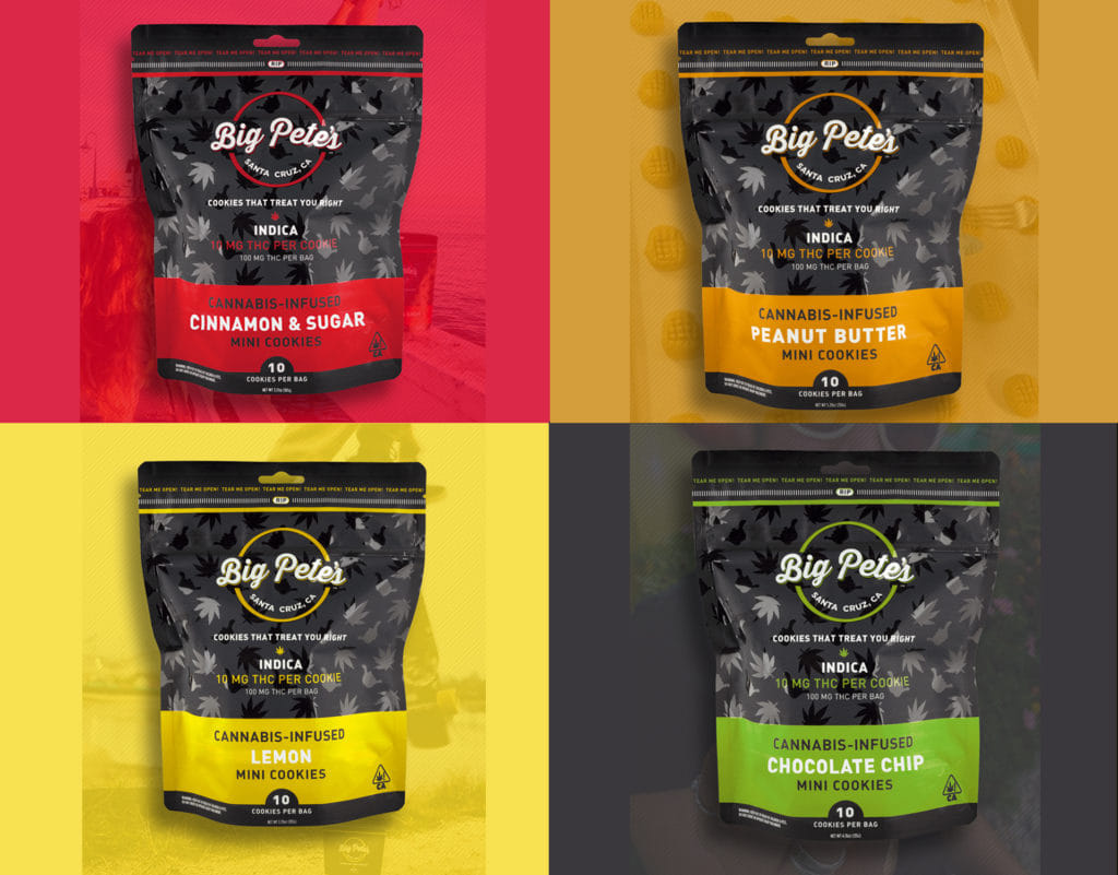 Big Pete's Treat — Big Pete's Indica Cookies 100mg 10 Pack