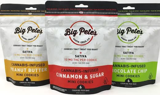 Big Pete's Treat — Big Pete's Sativa Cookies 100mg 10 Pack