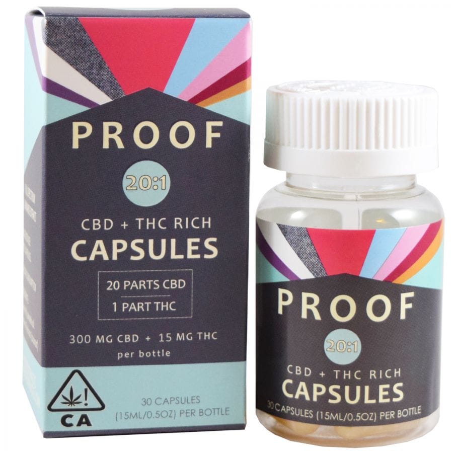PROOF Capsules 30 Pack - Proof - 1:1 - $45 - Capsule/Tincture