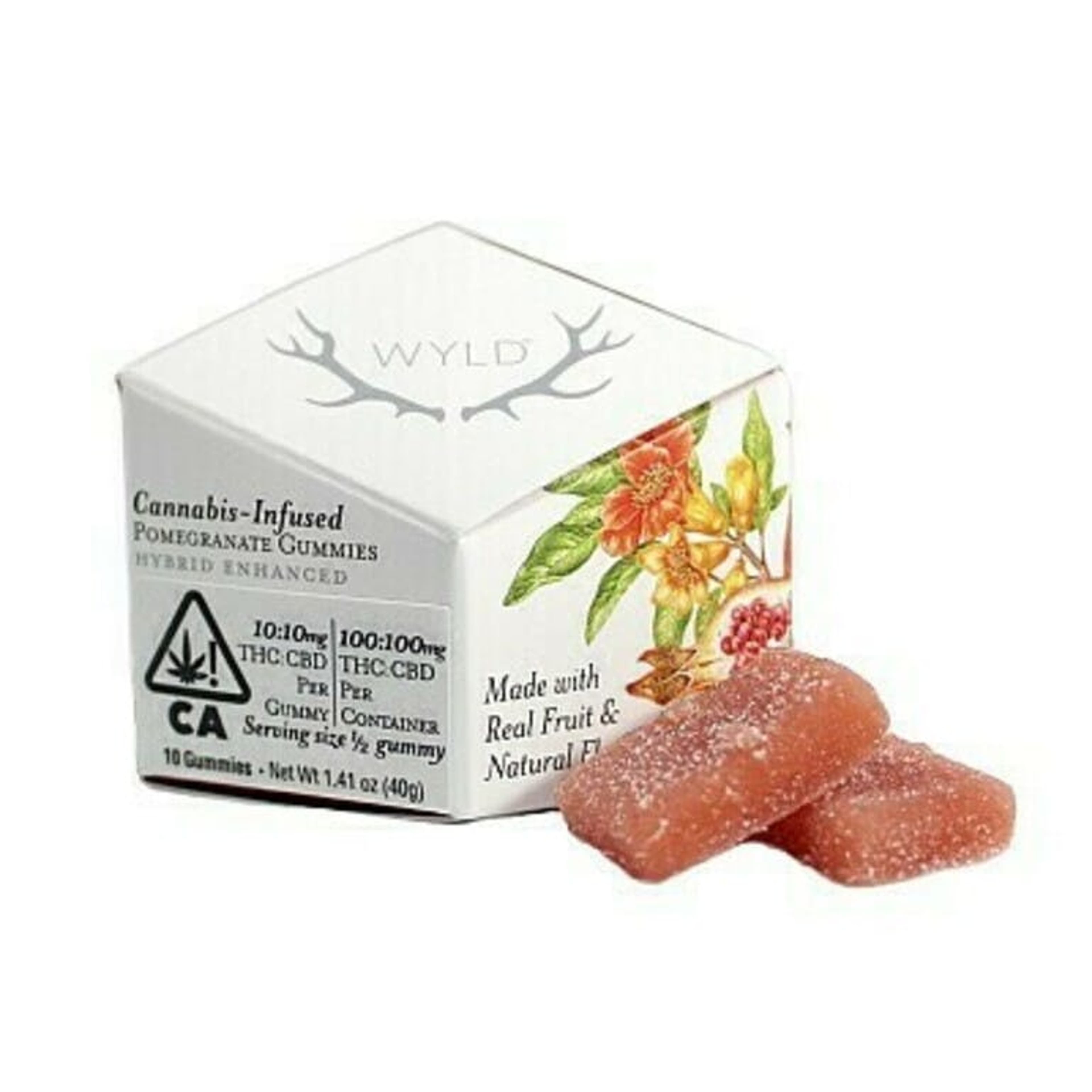 POMEGRANATE 1:1 - GUMMY - WYLD - - $17 - Edible (weight - each)