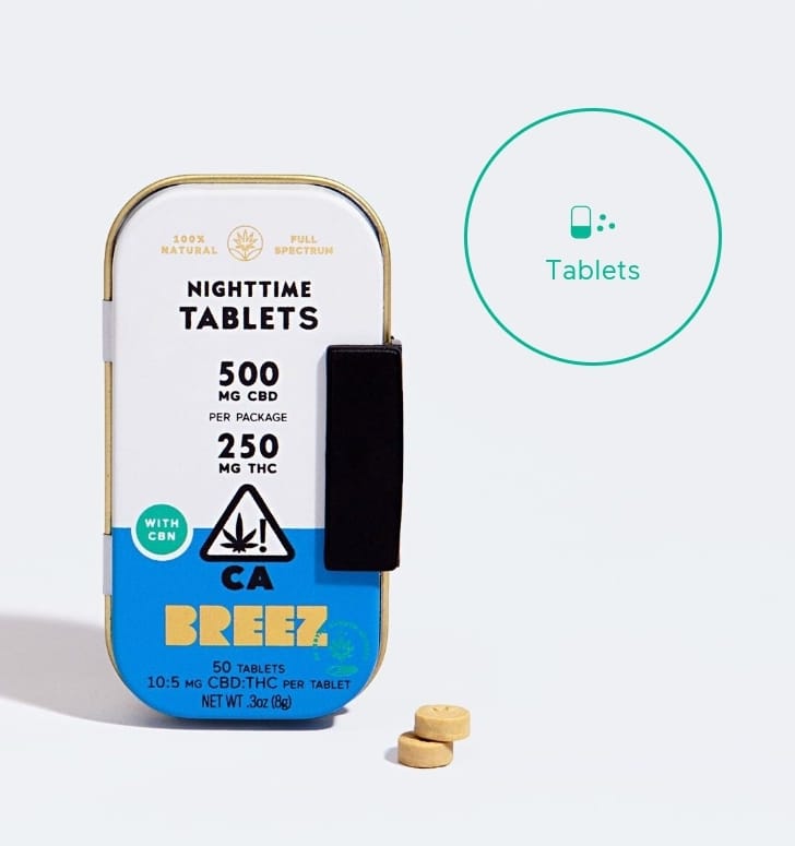 Nightime CBDn/THC/CBD - Breez -  - $90 - Edibles