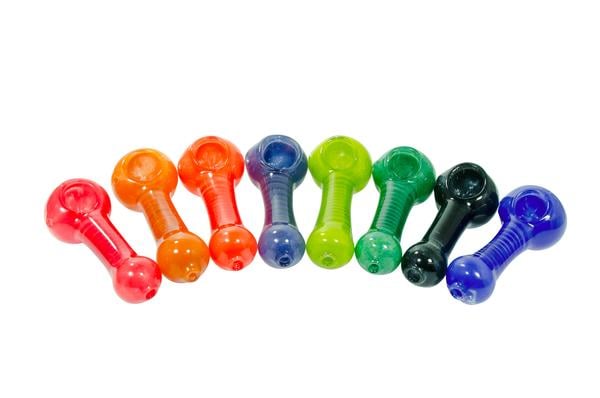 3" Colored Small Glass Pipe