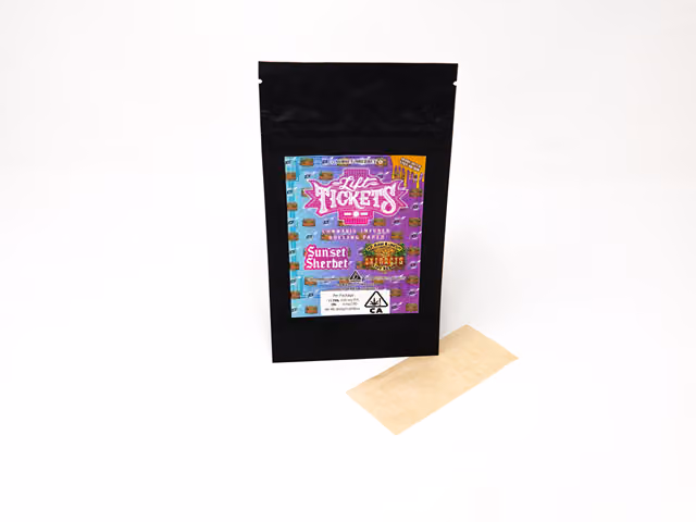 Cannabis Infused Rolling Paper- Sunset Sherbet