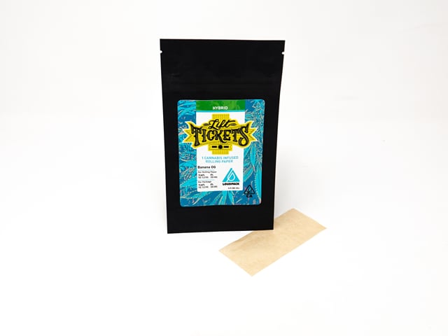 Cannabis Infused Rolling Paper - Banana OG