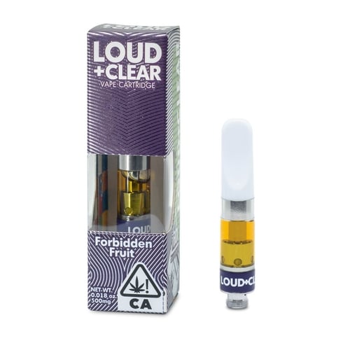 Loud + Clear Forbidden Fruit Half Gram Cartridge