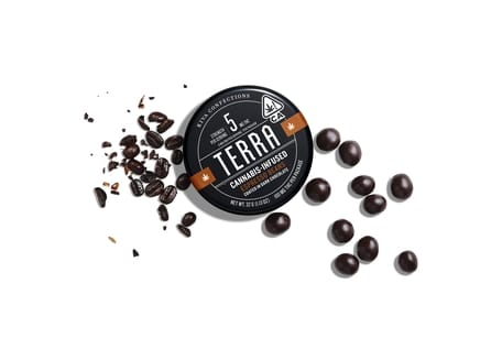 Terra Bites - Dark Chocolate Coated Espresso Beans - Kiva -  - $22 - Edibles