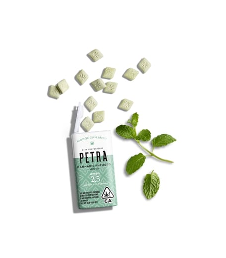 Petra Mints - Moroccan Mint - Kiva -  - $22 - Edibles