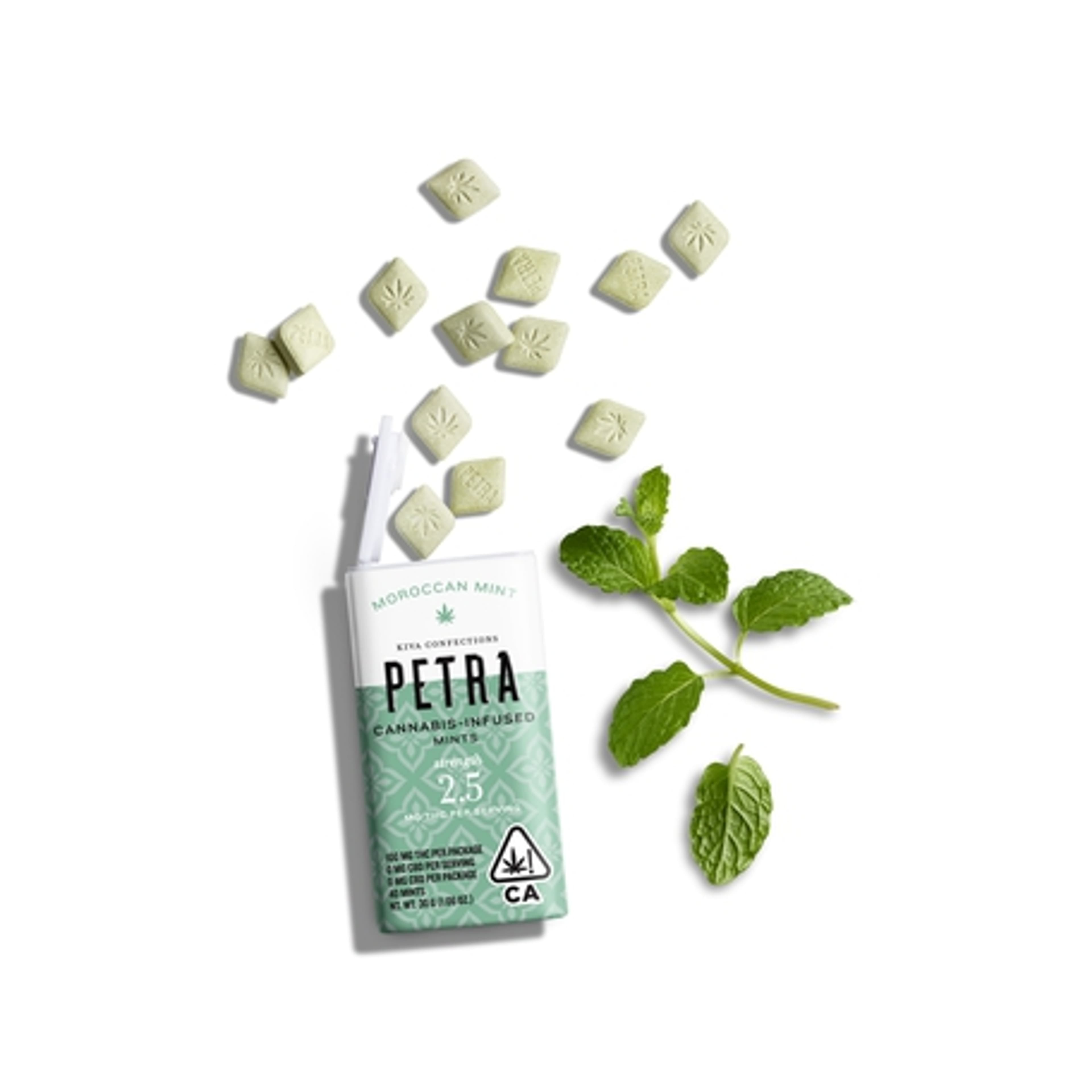 Petra Mints - Moroccan Mint - Kiva - - $22 - Edibles