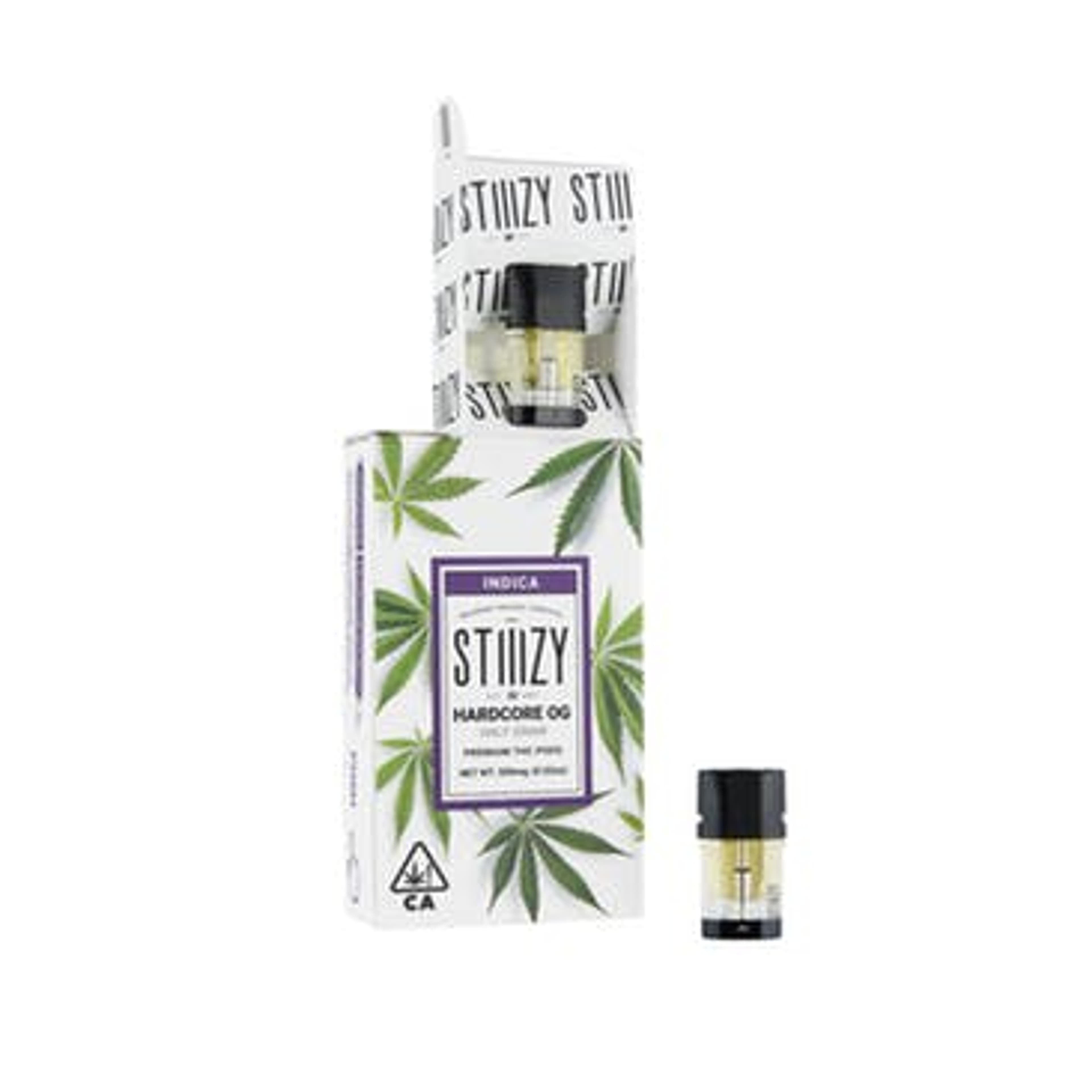 Pod - Hardcore Og - Stiiizy - Full Gram - $29 - Cartridge