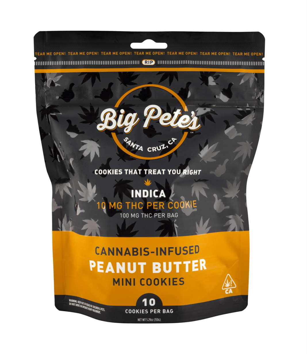Peanut Butter Cookies Indica - Big Pete's - 10 Piece - $20 - Edibles