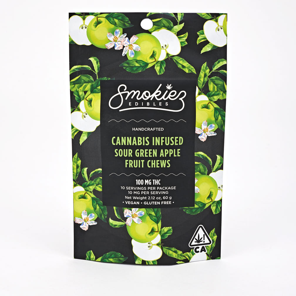 Smokiez — Green Apple Fruit Chews