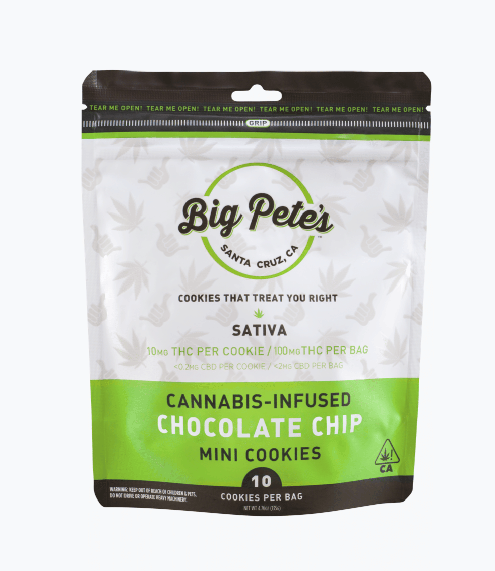 Chocolate Chip Sativa - Big Pete's - 10 Piece - $20 - Edibles
