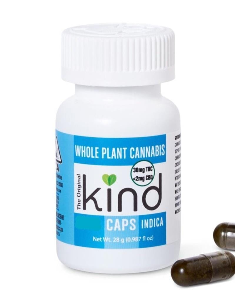 KindCaps 30mg- Indica - Kind Creations - 10 Pack - $35 - Capsule/Tincture