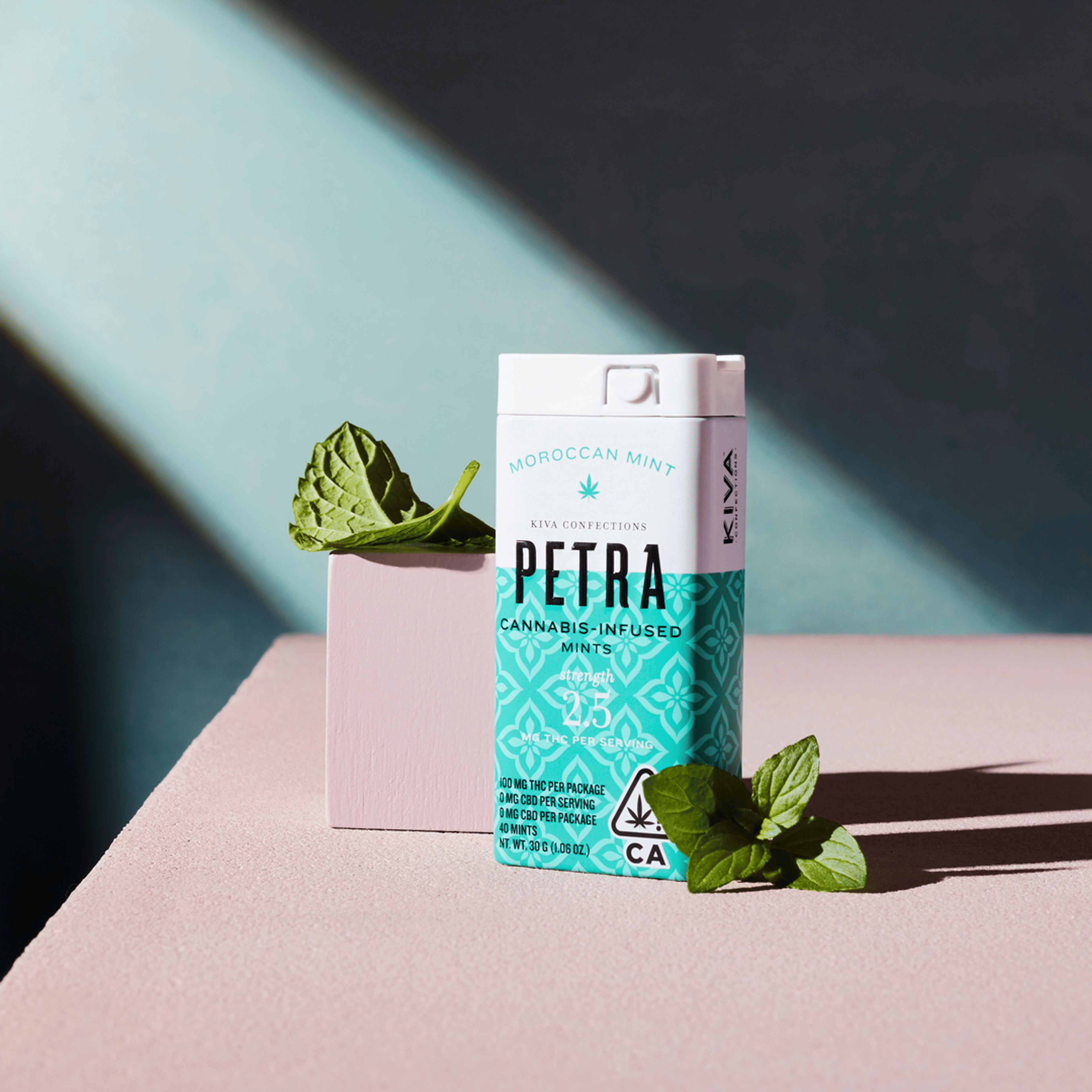 Petra Mint 100mg - Kiva - Cherry - $27 - Edibles