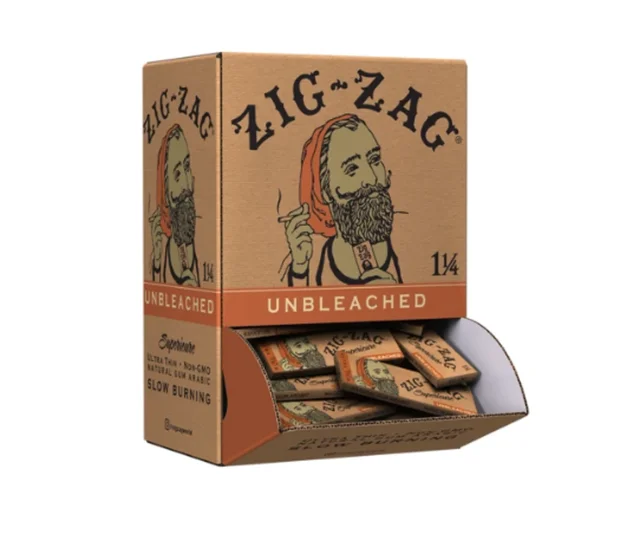 ZIG ZAG Unbleached 1 1/4 Rolling Papers