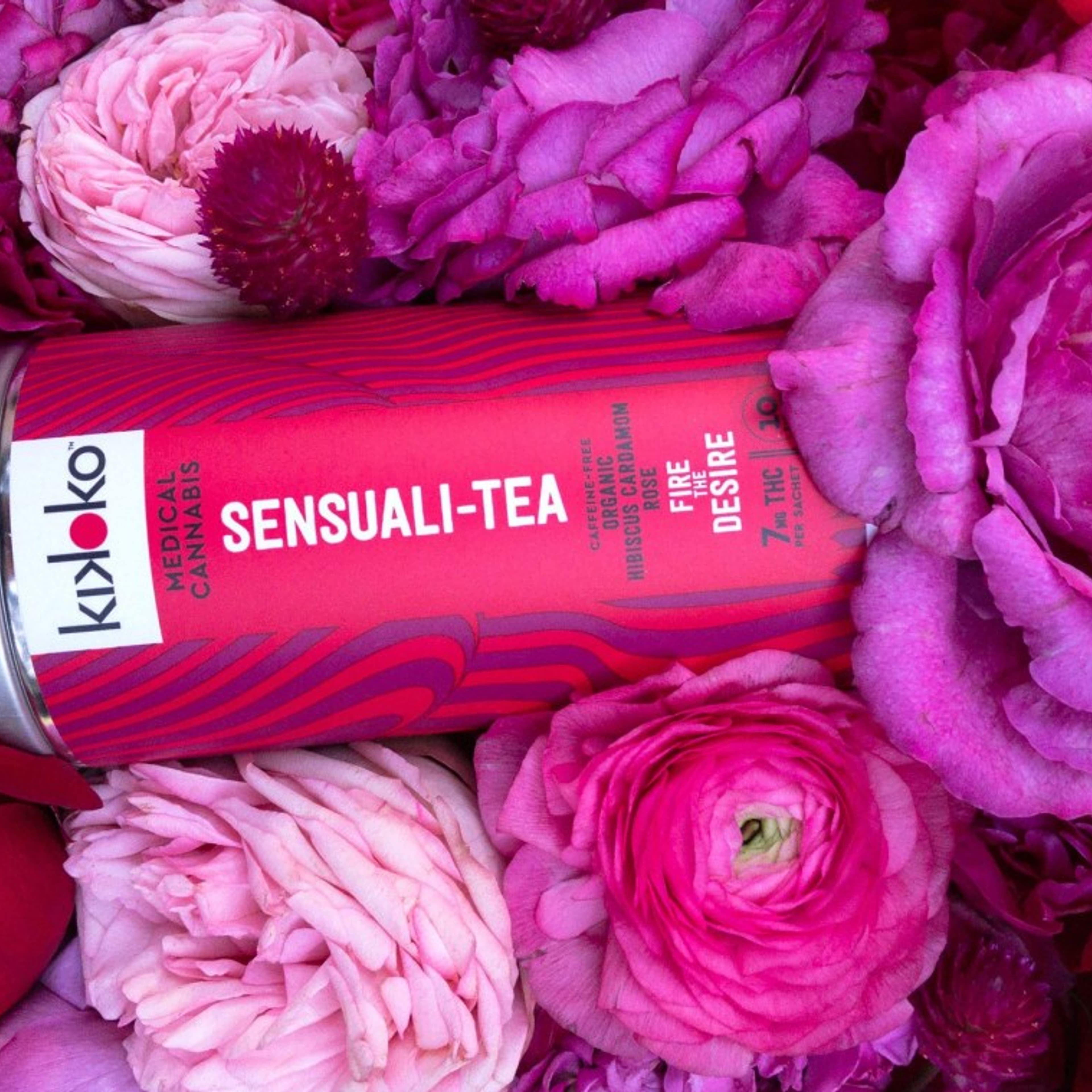 Sensuali-Tea 7pk Pouch - Kikoko - Sensuali-Tea 7pk Tin - $40 - Edibles