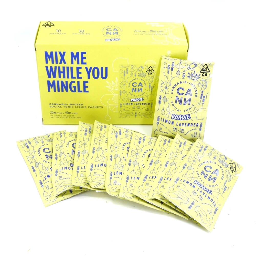 Lemon Lavender 8 pack Tonic Mix - Roadies - CANN - Lemon Lav - $26 - Drinks
