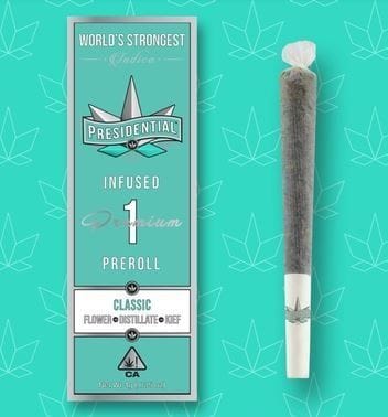 Presidential Moon Rock Pre Roll Infused 1g - Presidential - Cherry Gelato - $16.99 - Pre-Rolls