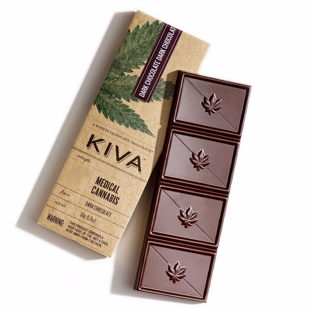 Kiva Confections: Dark Chocolate Bar