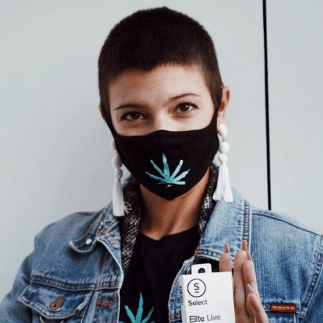 Elevate Leaf Face Mask - Elevate -  - $15 - Accessories