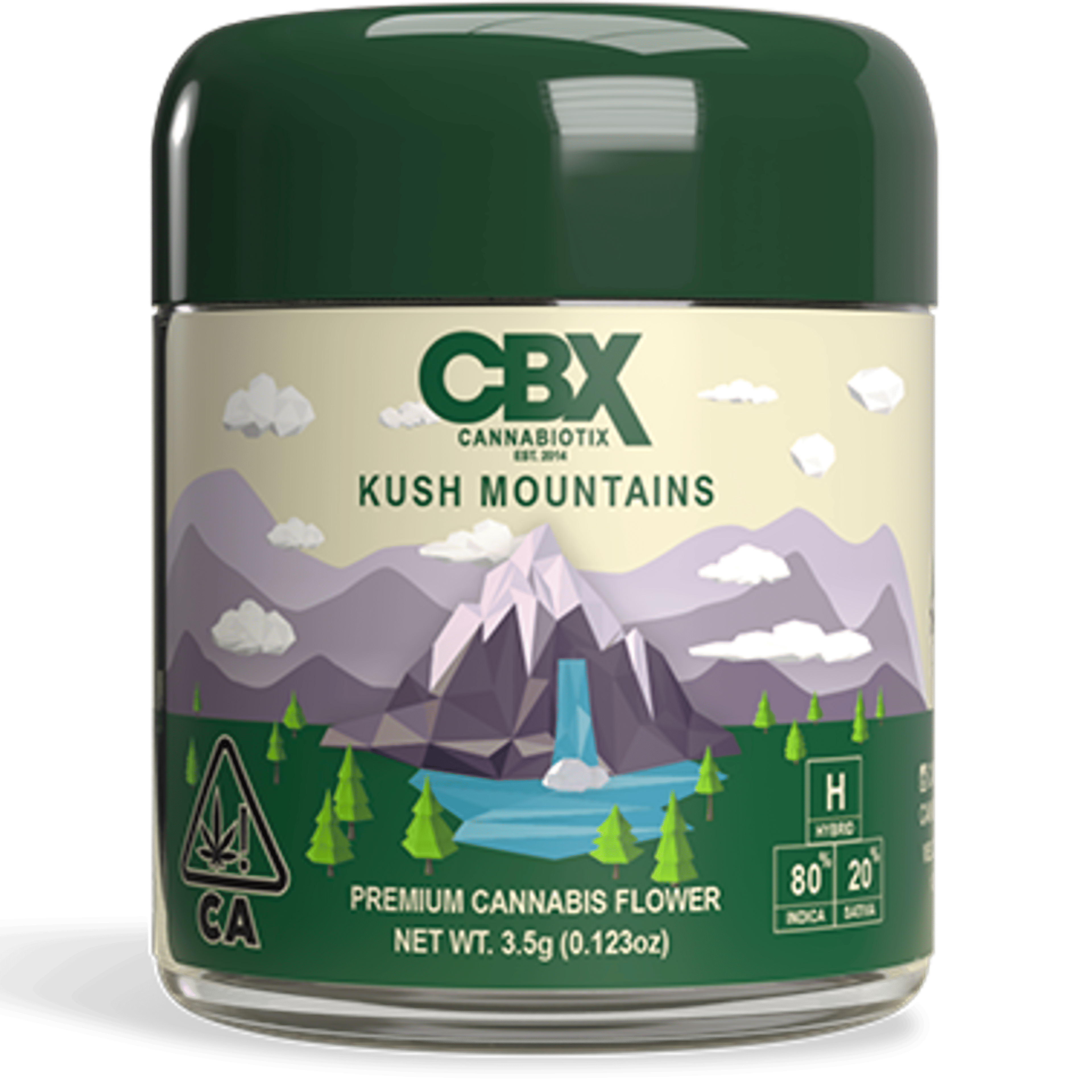 Kush Mountains - Cannabiotix - Eighth - $55 - Flower