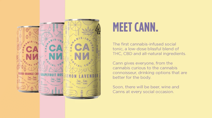 CANN Social Tonic 6pk - CANN - Grapefruit Rosemary 6pk - $32 - Edibles