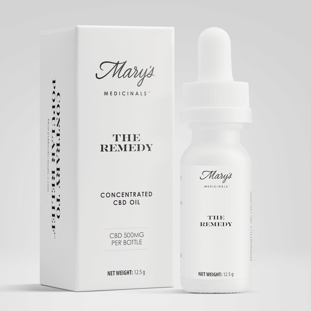 Mary's Medicinal The Remedy Oil - Marys Medicinals - Remedy Relief 1:1 CBD/THC - $36 - Capsule/Tincture