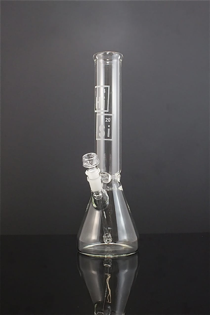 HiSi: Large Glass Bong [#17] - The Mighty Quinn - HiSi Glass Bong - $150 - Accessories