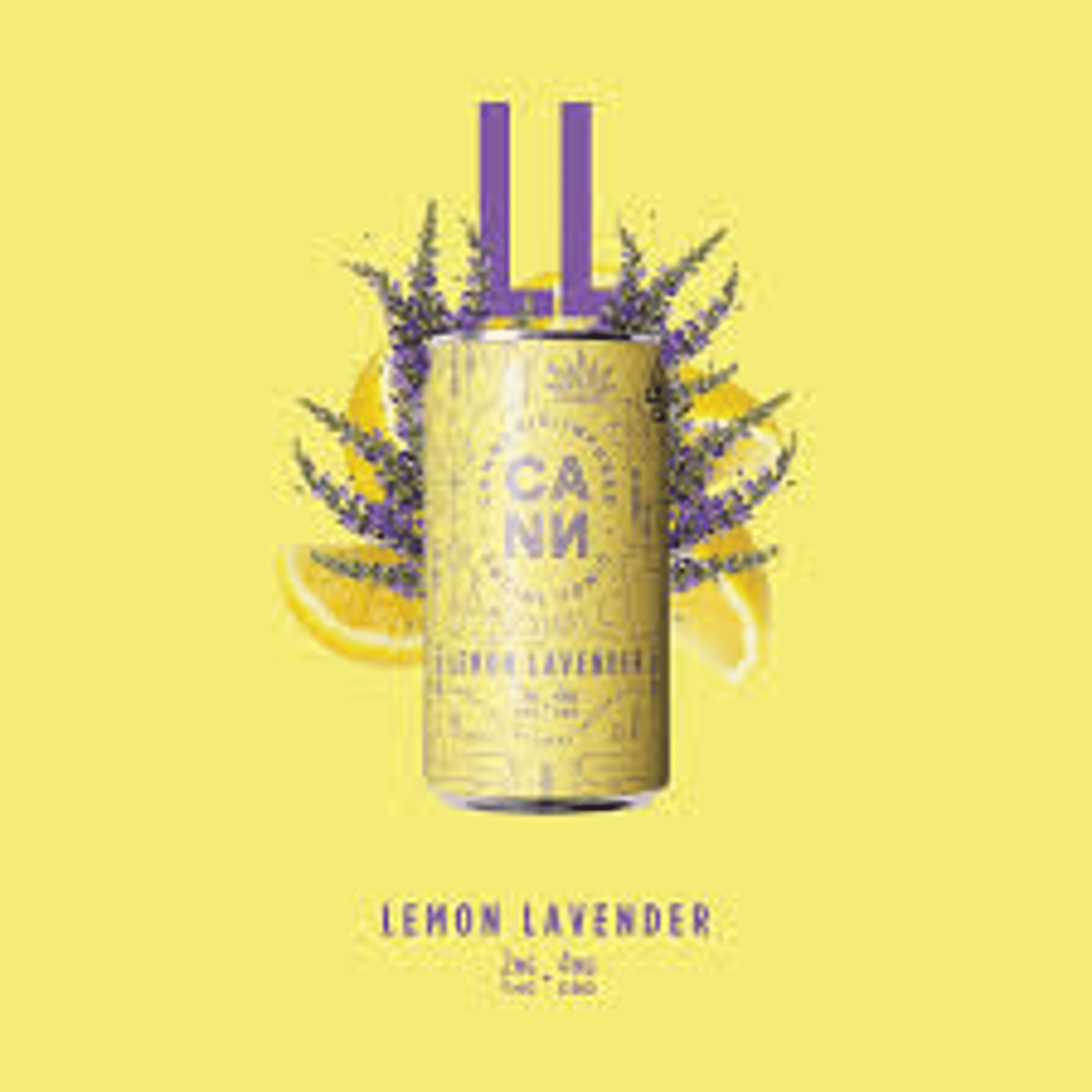 CANN: Cannabis-Infused Tonic - Lemon Lavender - CANN - 6-PACK - $30 - Infused Beverages