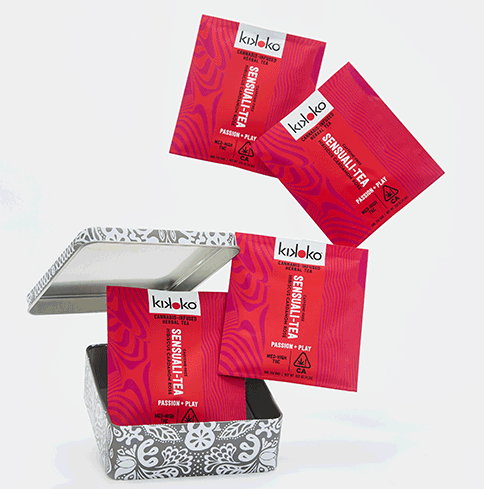 Sensuali-Tea | Hibiscus Cardamom Rose (7-Pack) - Kikoko Tea -  - $33 - Edibles