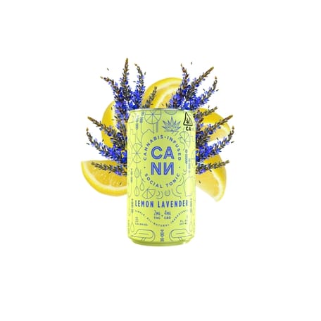 Lemon Lavender 2:1 12mg 6pk - BEVERAGE - CANN -  - $24 - Edibles