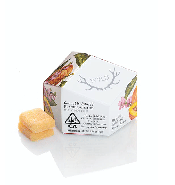 Peach - 2:1 CBD Gummies - 100mg