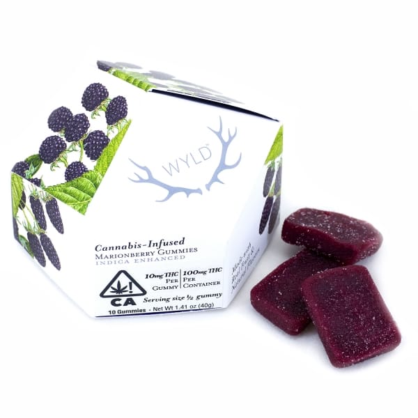 Wyld - Marionberry Indica THC Gummies - Wyld - Wyld - Marionberry Indica THC Gummies - $22 - Edible