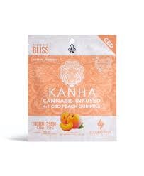 Peach 4:1 CBD Gummies 25mg