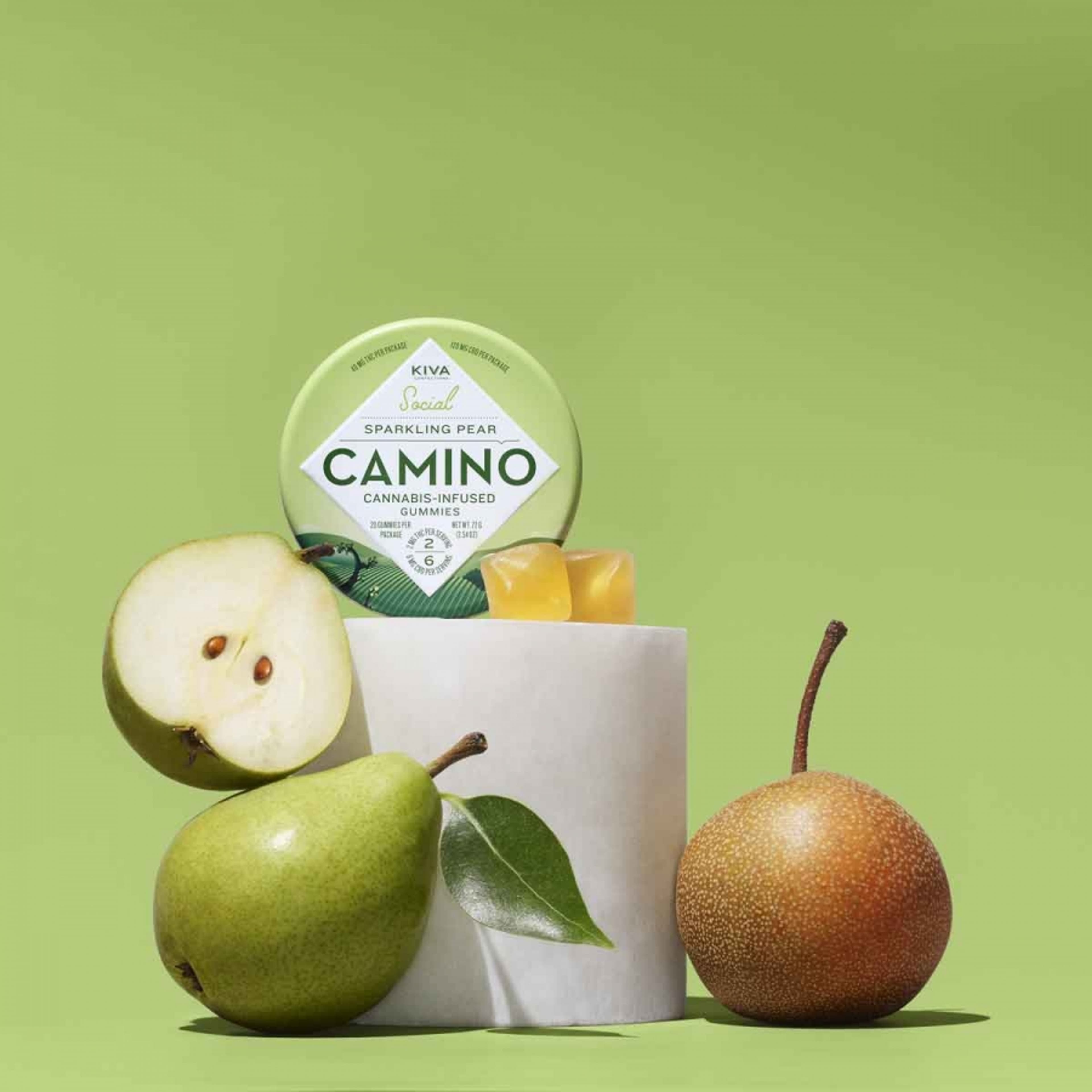 Camino Gummies - Kiva - Watermelon Lemonade - Hybrid - $23 - Edibles