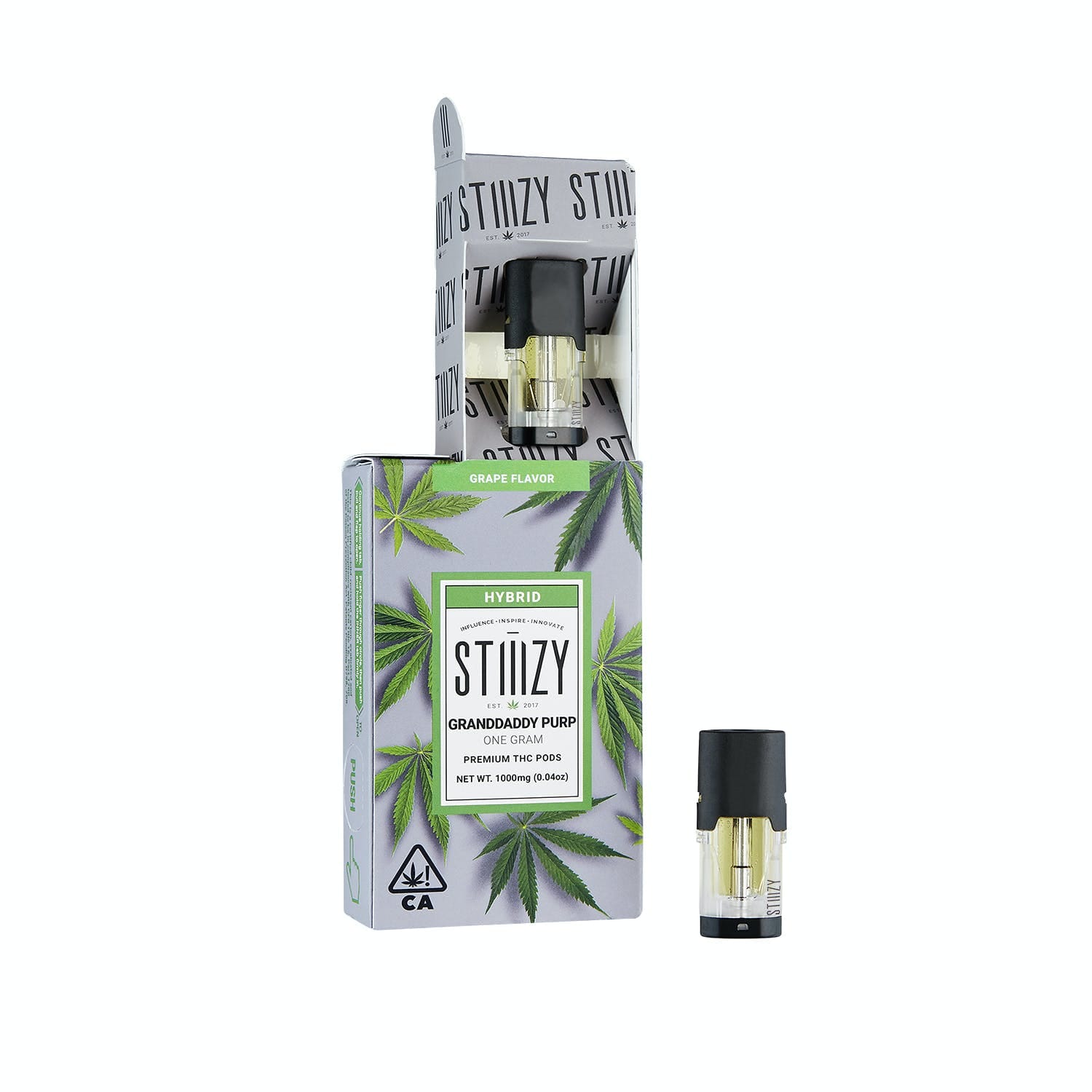 STIIIZY - Granddaddy Purple Pod 1g - Stiiizy - STIIIZY - Granddaddy Purple Pod 1g - $30 - 1g Vape Carts & Pods