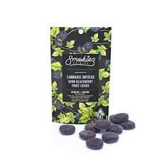 Smokiez - Sour Blackberry 100mg - Smokiez - Smokiez - Sour Blackberry 100mg - $22 - Edible