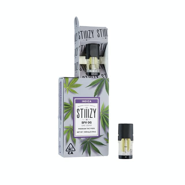 STIIIZY - SFV OG Pod 1g - Stiiizy - STIIIZY - SFV OG Pod 1g - $30 - 1g Vape Carts & Pods