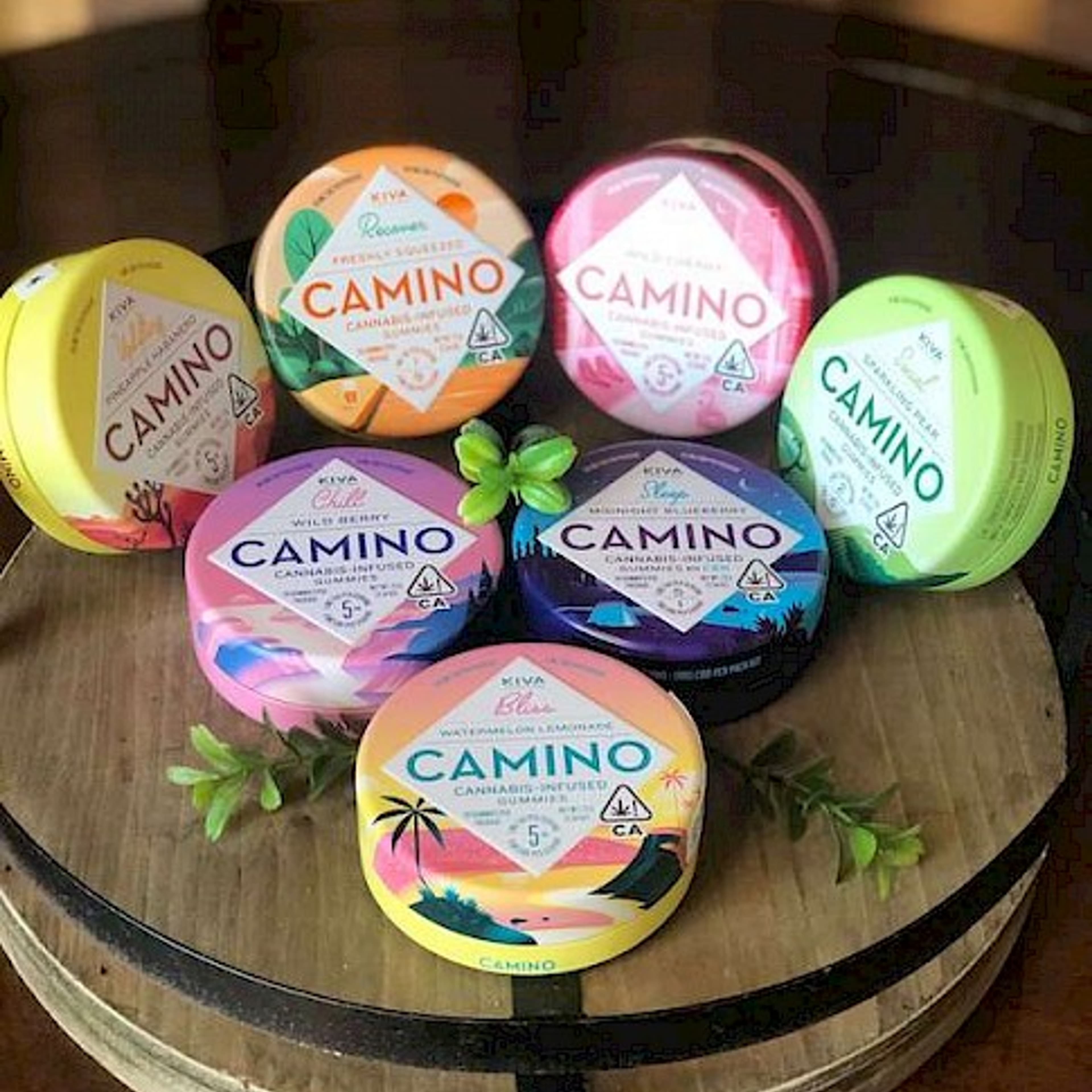 Camino Gummies - Kiva - Watermelon Lemonade - Hybrid - $23 - Edibles
