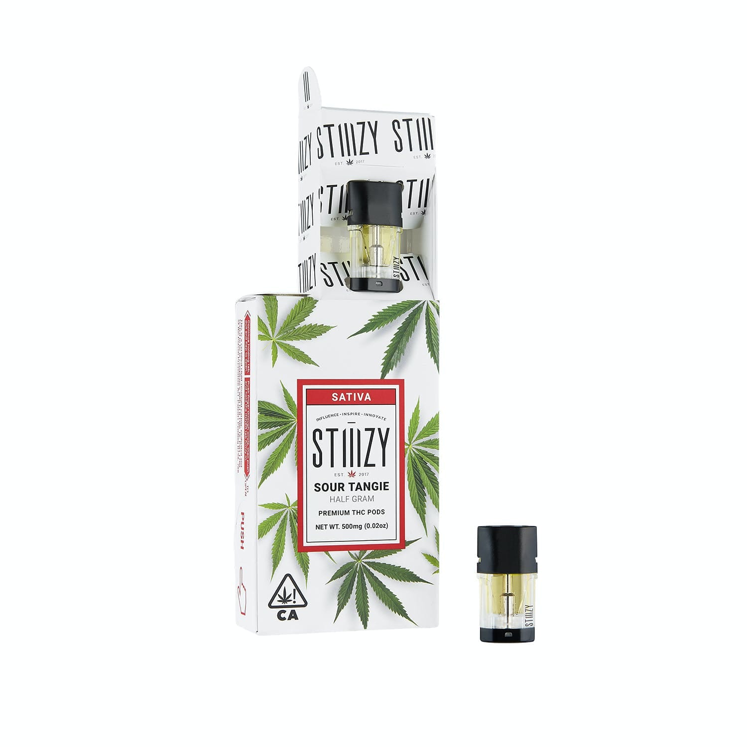 STIIIZY - Sour Tangie Pod 0.5g - Stiiizy - STIIIZY - Sour Tangie Pod 0.5g - $19 - 0.5g Vape Carts & Pods