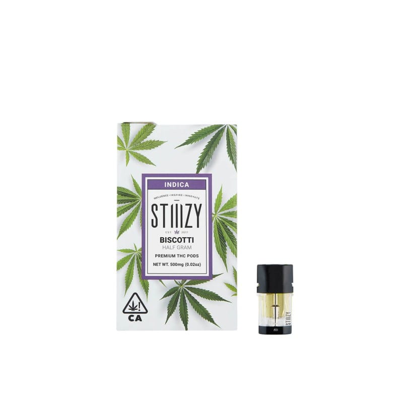 STIIIZY - Biscotti Pod 0.5g - Stiiizy - STIIIZY - Biscotti Pod 0.5g - $19 - 0.5g Vape Carts & Pods
