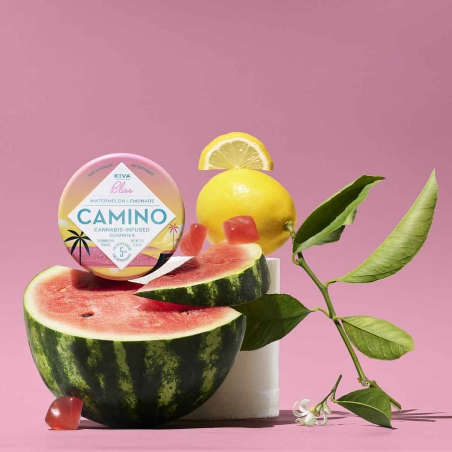 Camino Gummies - Kiva - Watermelon Lemonade - Hybrid - $23 - Edibles