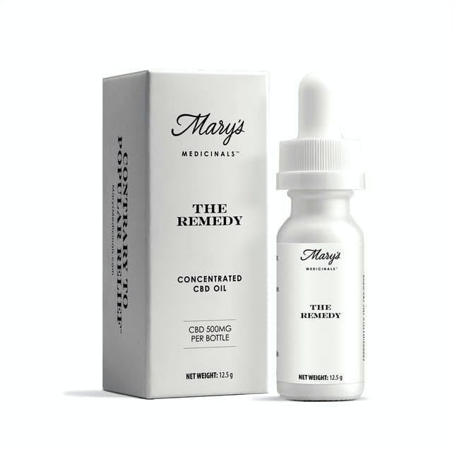 The Remedy Tincture - Mary's Medicinals - 1:1 CBD: THC - $42 - Tinctures