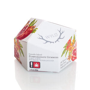 Pomegranate 1:1 THC:CBD Gummies 100mg
