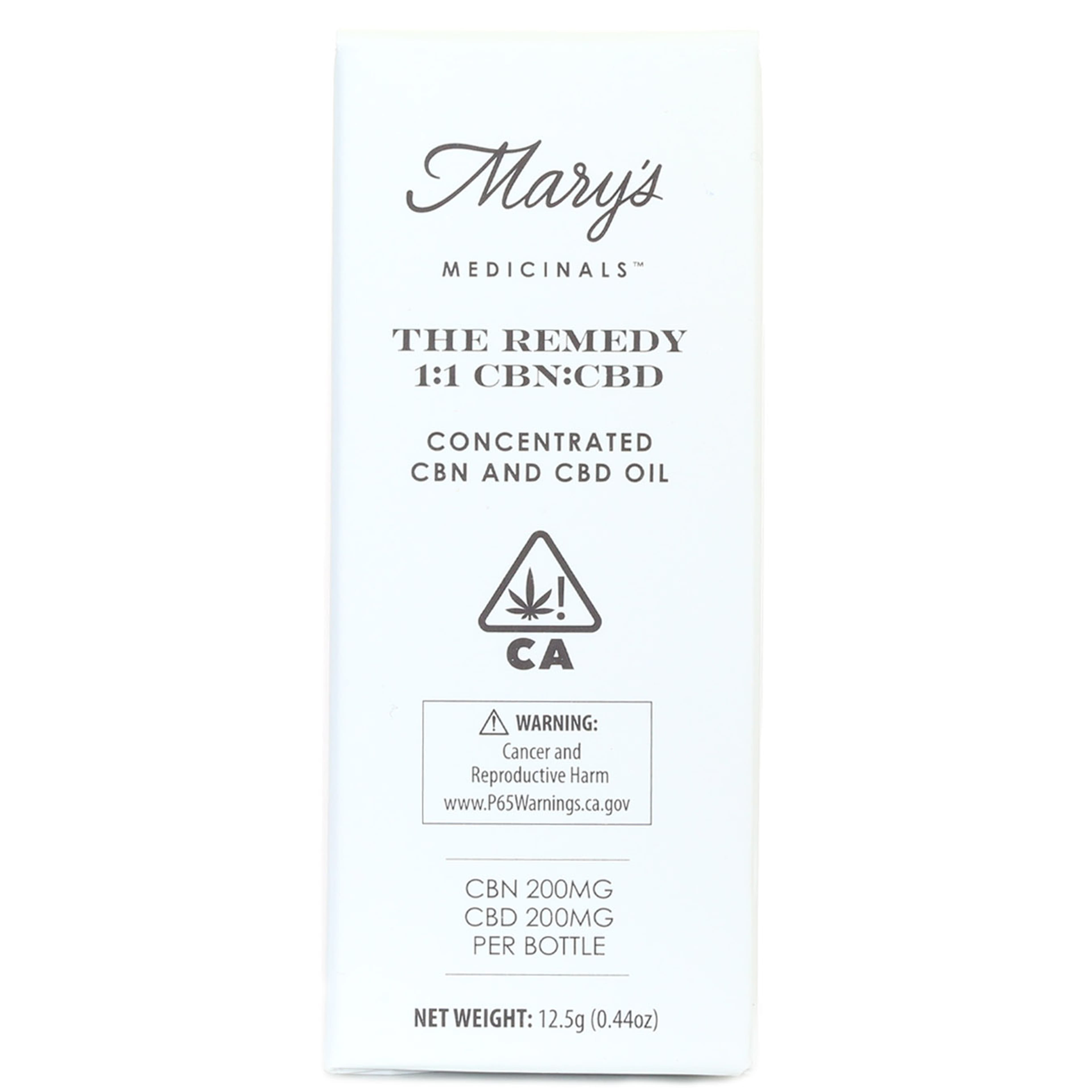 The Remedy Tincture - Mary's Medicinals - 1:1 CBD: THC - $42 - Tinctures