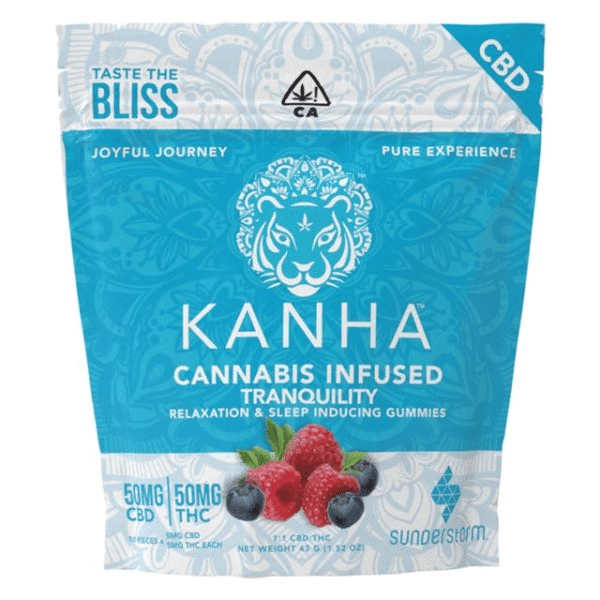 KANHA: 1:1:1 Tranquility Gummies