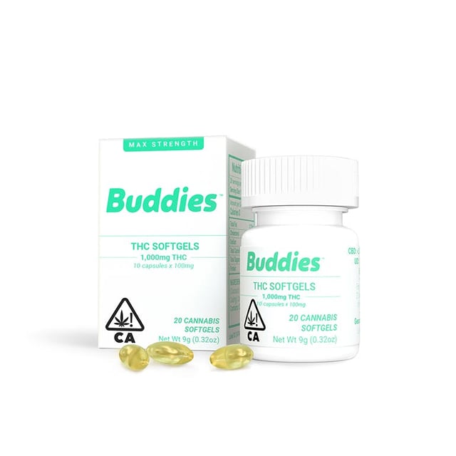 THC Softgels - 50mg (20ct) - 1000mg