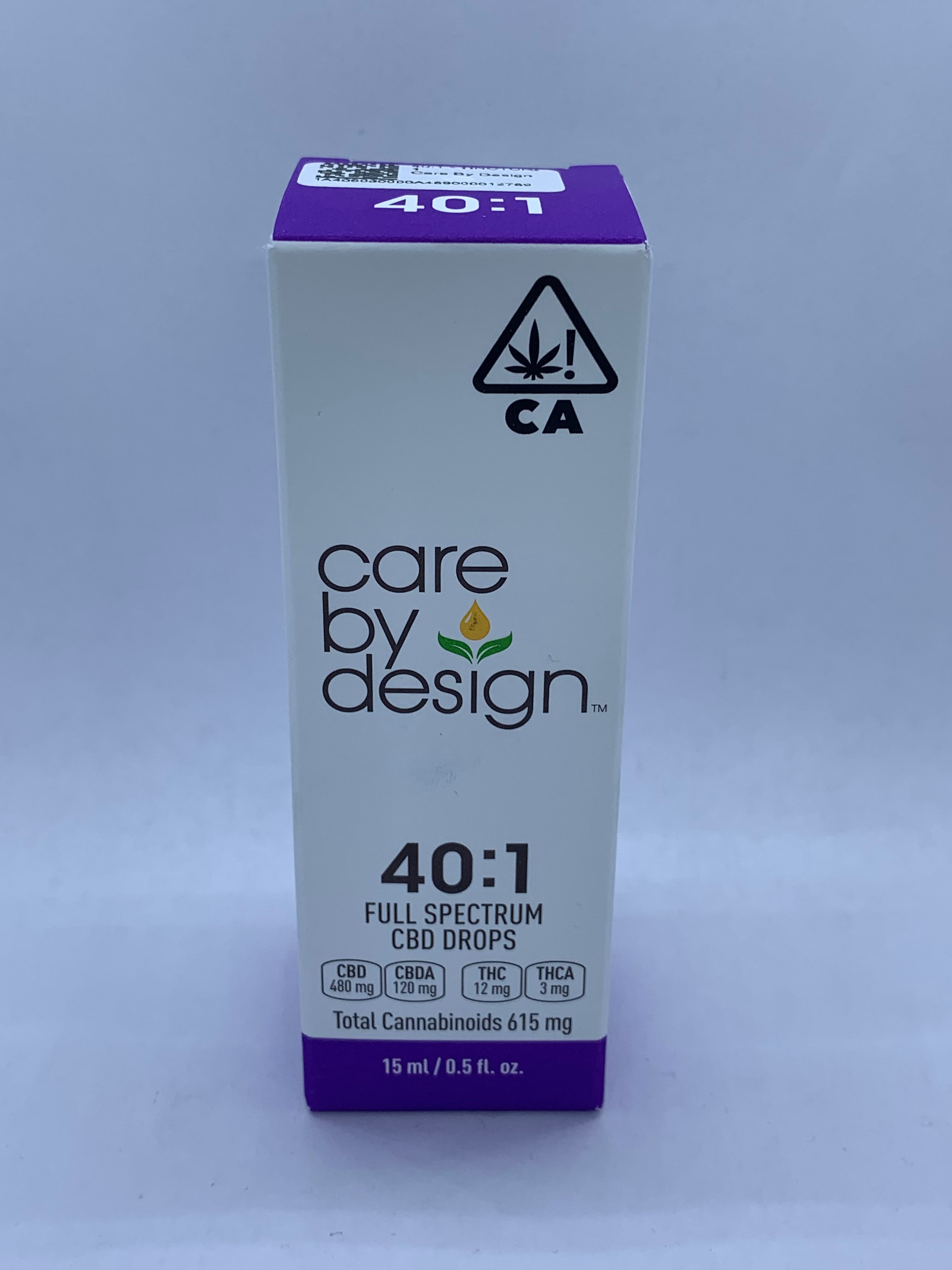 40:1 - TINCTURE - Care By Design -  - $40 - Tincture (each)