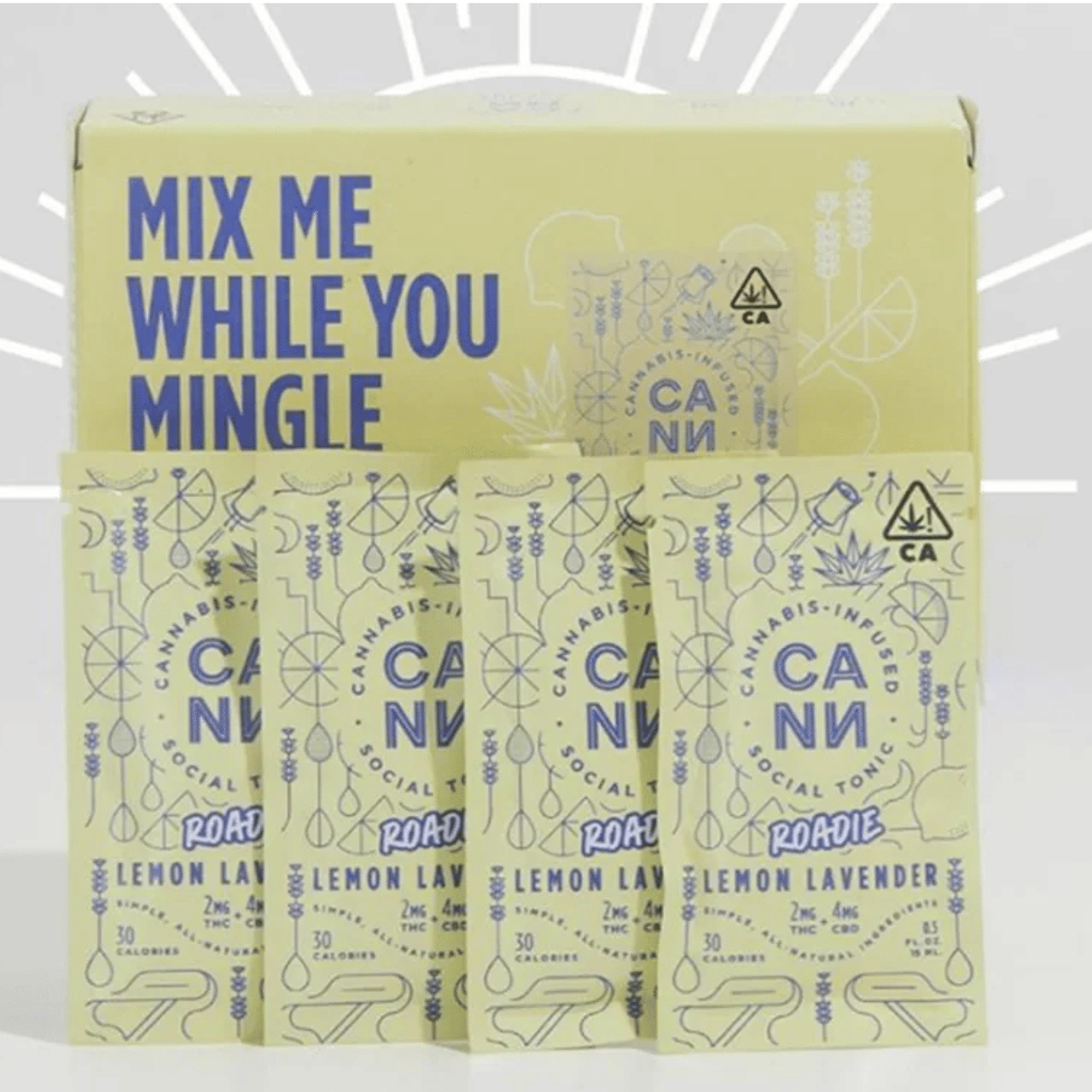 CANN: Lemon Lavender Roadies - CANN - 8-PACK - $27 - Infused Beverages