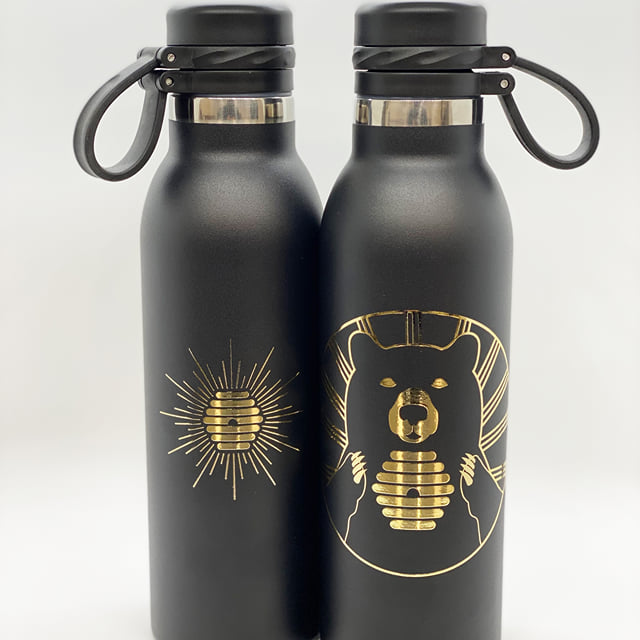 T.H.C - "Circular Logo" - 20oz. Water Bottle